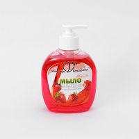 Мыло жидкое с глицерином "Вкусная косметика" Клубника 250 л (п/п)